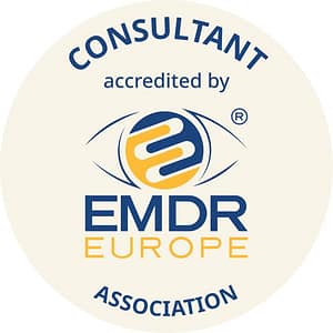 The EMDR Europe Accredited logo.